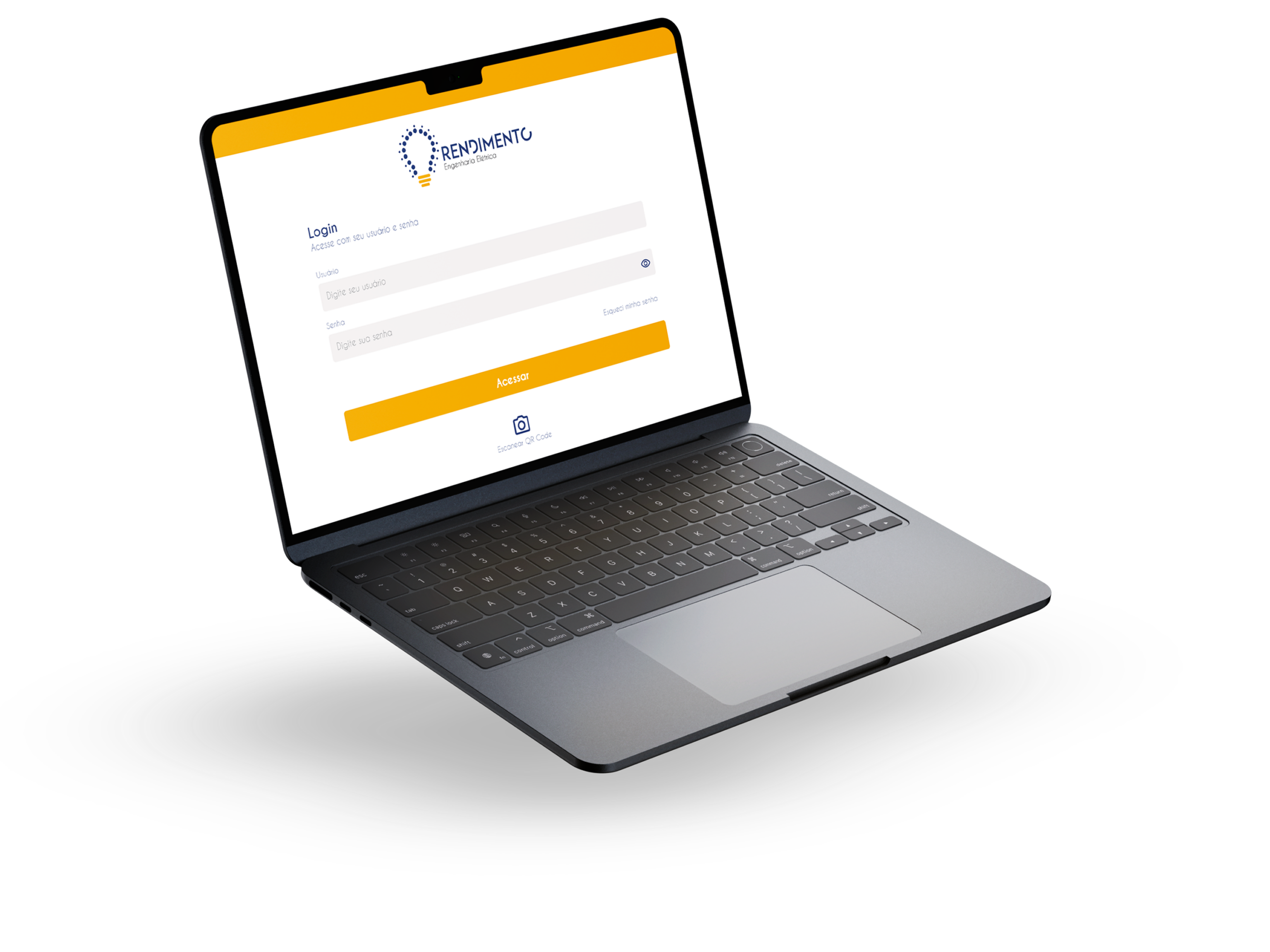Painel web Rendimento